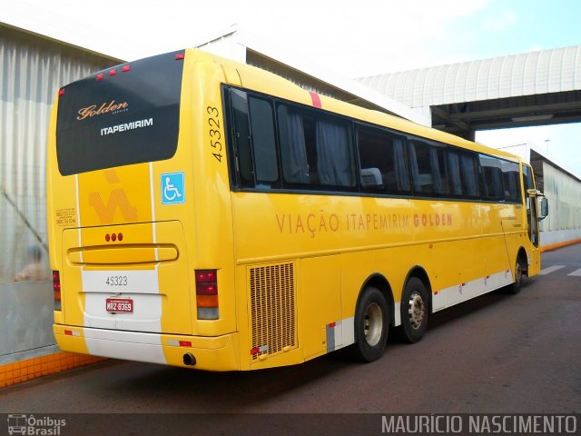 Viação Itapemirim 45323 na cidade de Belo Horizonte, Minas Gerais, Brasil, por Maurício Nascimento. ID da foto: 2274719.