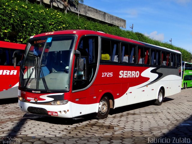 Viação Serro 1725 na cidade de Belo Horizonte, Minas Gerais, Brasil, por Fabricio do Nascimento Zulato. ID da foto: 2274633.