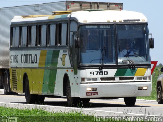 Empresa Gontijo de Transportes 9780 na cidade de Vitória da Conquista, Bahia, Brasil, por Harllesson Santana Santos. ID da foto: 2274805.