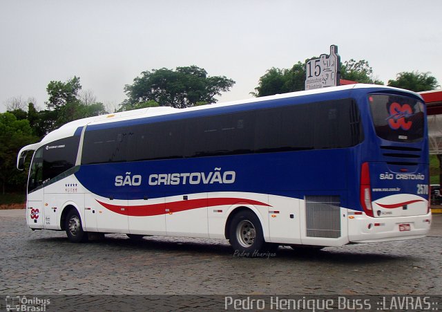 Viação São Cristóvão 2570 na cidade de Ribeirão Vermelho, Minas Gerais, Brasil, por Pedro Henrique Gumercindo da Silva. Número da foto: #2294810.