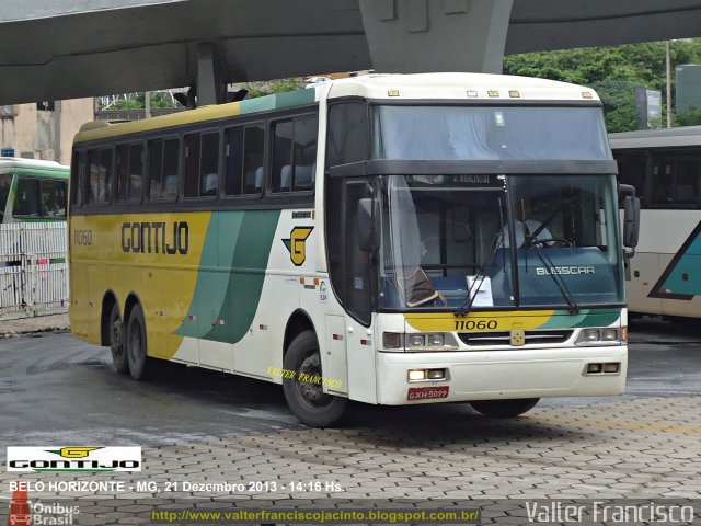 Empresa Gontijo de Transportes 11060 na cidade de Belo Horizonte, Minas Gerais, Brasil, por Valter Francisco. Número da foto: #2294036.