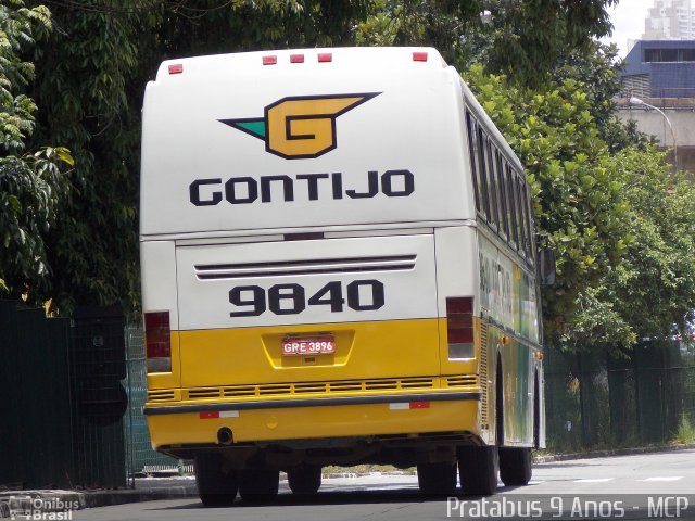 Empresa Gontijo de Transportes 9840 na cidade de São Paulo, São Paulo, Brasil, por Cristiano Soares da Silva. ID da foto: 2294802.