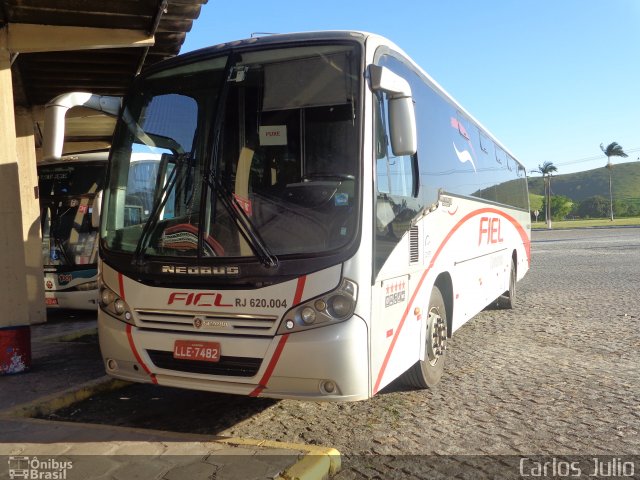 Fiel Turismo RJ 620.004 na cidade de Casimiro de Abreu, Rio de Janeiro, Brasil, por Carlos Julio. Número da foto: #2294232.