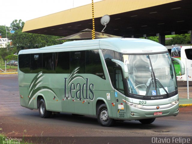 Leads Transportes 203 na cidade de Foz do Iguaçu, Paraná, Brasil, por Otavio Felipe Balbinot. Número da foto: #2294846.