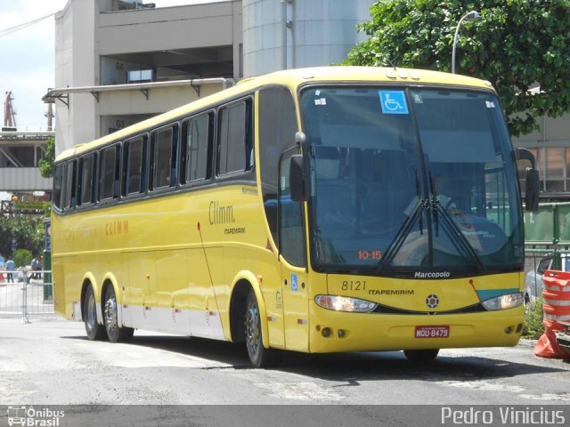 Viação Itapemirim 8121 na cidade de Rio de Janeiro, Rio de Janeiro, Brasil, por Pedro Vinicius. Número da foto: #2294541.