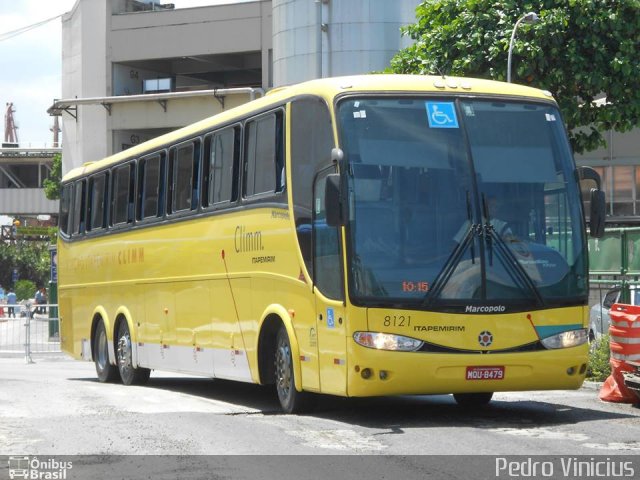 Viação Itapemirim 8121 na cidade de Rio de Janeiro, Rio de Janeiro, Brasil, por Pedro Vinicius. ID da foto: 2294541.