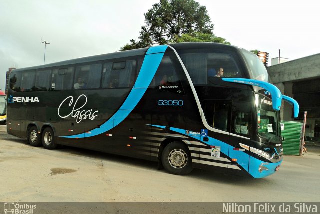 Empresa de Ônibus Nossa Senhora da Penha 53050 na cidade de Curitiba, Paraná, Brasil, por Nilton Félix da Silva. ID da foto: 2294049.