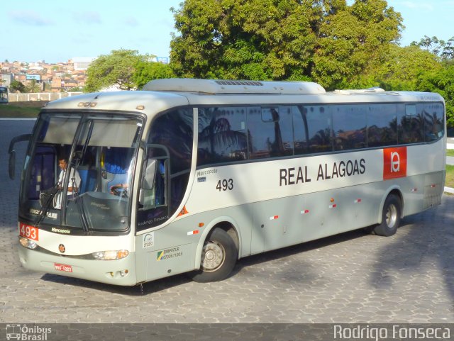 Real Alagoas de Viação 493 na cidade de Maceió, Alagoas, Brasil, por Rodrigo Fonseca. ID da foto: 2294204.