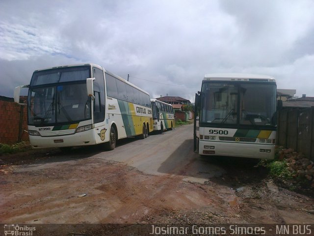 Empresa Gontijo de Transportes 9500 na cidade de Minas Novas, Minas Gerais, Brasil, por Josimar Gomes Simoes. Número da foto: #2294107.