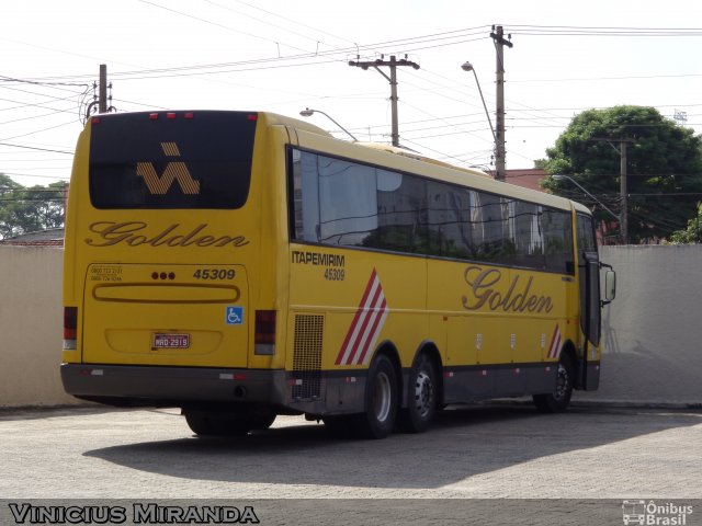 Viação Itapemirim 45309 na cidade de São José dos Campos, São Paulo, Brasil, por Vinicius Miranda. ID da foto: 2293547.