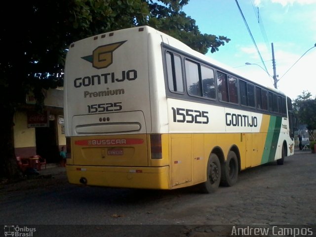 Empresa Gontijo de Transportes 15525 na cidade de Pirapora, Minas Gerais, Brasil, por Andrew Campos. ID da foto: 2293347.