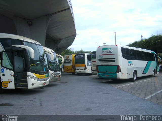 Santa Fé Transportes 060 na cidade de Belo Horizonte, Minas Gerais, Brasil, por Thiago  Pacheco. ID da foto: 2295156.