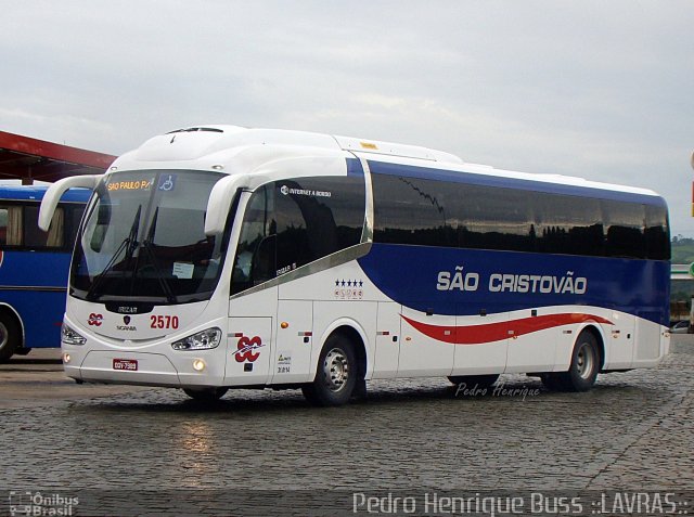 Viação São Cristóvão 2570 na cidade de Ribeirão Vermelho, Minas Gerais, Brasil, por Pedro Henrique Gumercindo da Silva. Número da foto: #2294807.