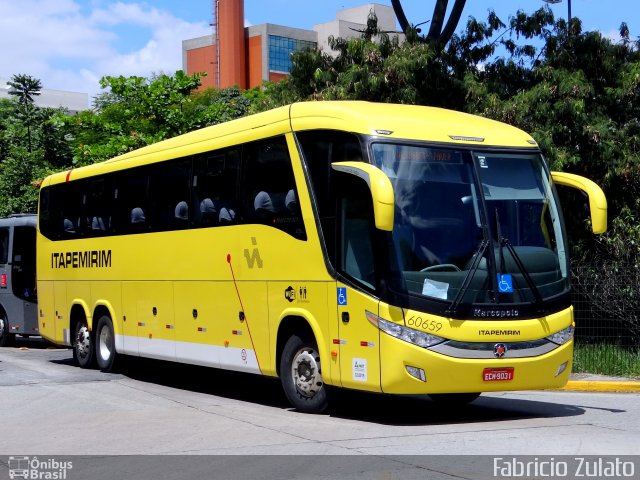 Viação Itapemirim 60659 na cidade de São Paulo, São Paulo, Brasil, por Fabricio Zulato. Número da foto: #2294969.