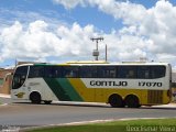 Empresa Gontijo de Transportes 17070 na cidade de Rio Verde, Goiás, Brasil, por Deoclismar Vieira. Número da foto: #:id.