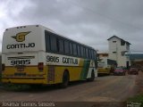 Empresa Gontijo de Transportes 9885 na cidade de Minas Novas, Minas Gerais, Brasil, por Josimar Gomes Simoes. ID da foto: :id.