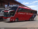 Expresso São Luiz 7800 na cidade de Rio Verde, Goiás, Brasil, por Deoclismar Vieira. Número da foto: #:id.