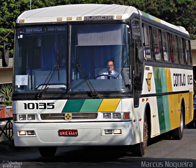 Empresa Gontijo de Transportes 10135 na cidade de Volta Redonda, Rio de Janeiro, Brasil, por Marcus Nogueira . ID da foto: 2296708.