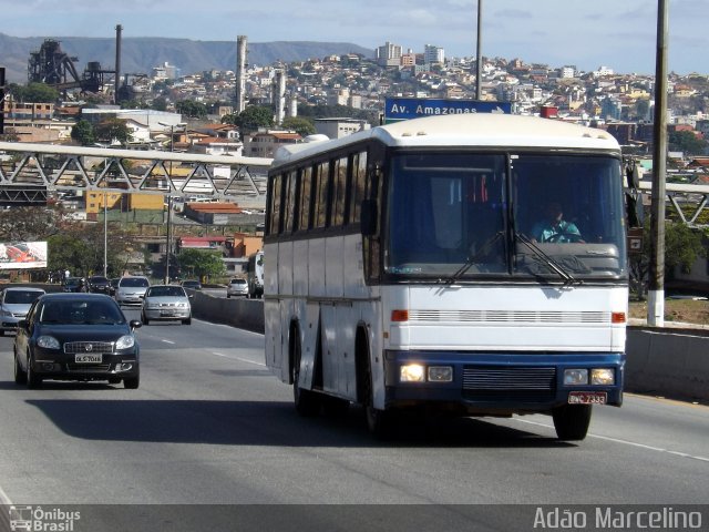 Ônibus Particulares 7333 na cidade de Belo Horizonte, Minas Gerais, Brasil, por Adão Raimundo Marcelino. ID da foto: 2297157.