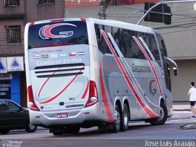 Gasparzinho Turismo 1110 na cidade de Curitiba, Paraná, Brasil, por Jose Luis Araujo. ID da foto: 2296098.