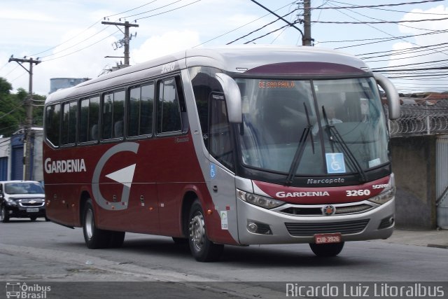 Expresso Gardenia 3260 na cidade de São Paulo, São Paulo, Brasil, por Ricardo Luiz. Número da foto: #2296161.