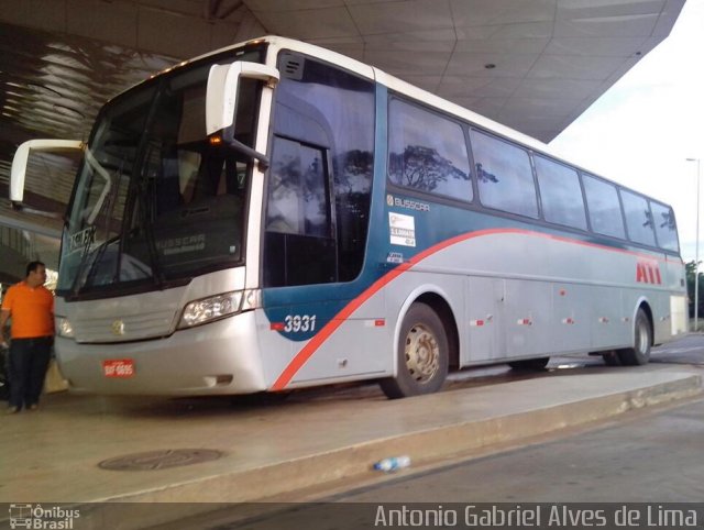 Viação AITI 3931 na cidade de Rio Branco, Acre, Brasil, por Antonio Gabriel Alves de Lima. Número da foto: #2295531.
