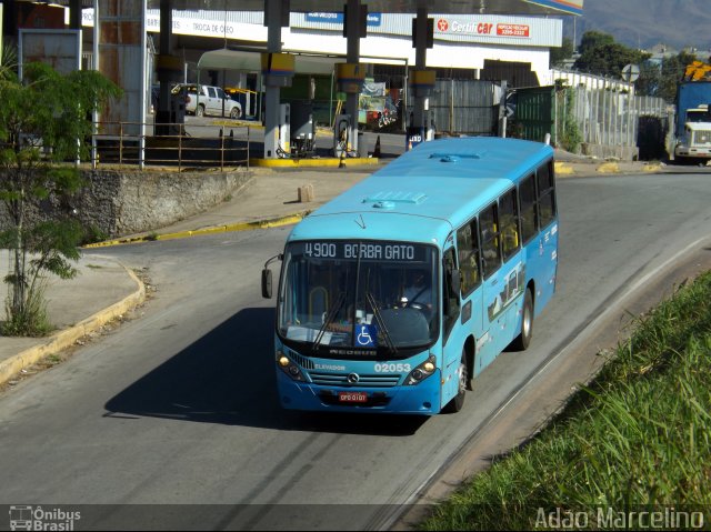 Vianel > Auto Viação Pioneira 02053 na cidade de Belo Horizonte, Minas Gerais, Brasil, por Adão Raimundo Marcelino. ID da foto: 2297179.