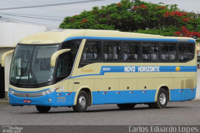 Viação Novo Horizonte 1021611 na cidade de Vitória da Conquista, Bahia, Brasil, por Carlos Eduardo Lopes. ID da foto: 2296968.