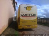 Empresa Gontijo de Transportes 12380 na cidade de Minas Novas, Minas Gerais, Brasil, por Josimar Gomes Simoes. Número da foto: #:id.