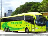 Viação Garcia 7829 na cidade de Curitiba, Paraná, Brasil, por Guilherme Neudorff. Número da foto: #:id.