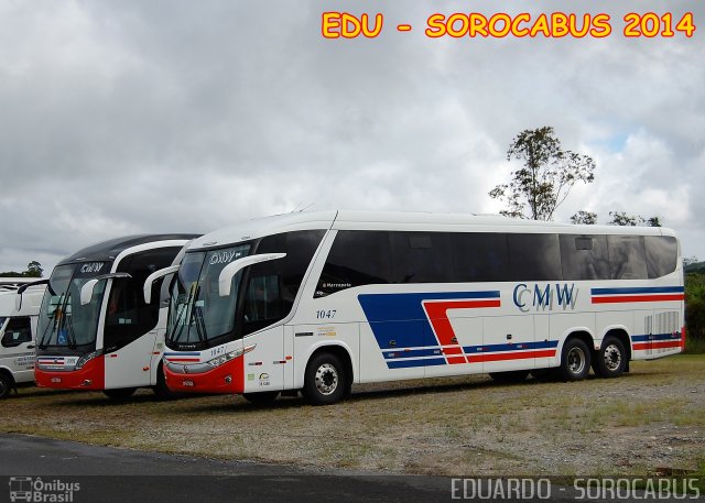 CMW Transportes 1047 na cidade de São Paulo, São Paulo, Brasil, por EDUARDO - SOROCABUS. Número da foto: #2297940.