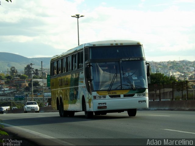 Empresa Gontijo de Transportes 15315 na cidade de Belo Horizonte, Minas Gerais, Brasil, por Adão Raimundo Marcelino. ID da foto: 2299222.