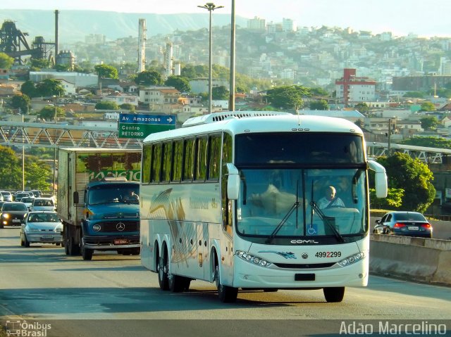 Viação Pernambucana Transporte e Turismo 299 na cidade de Belo Horizonte, Minas Gerais, Brasil, por Adão Raimundo Marcelino. ID da foto: 2299146.