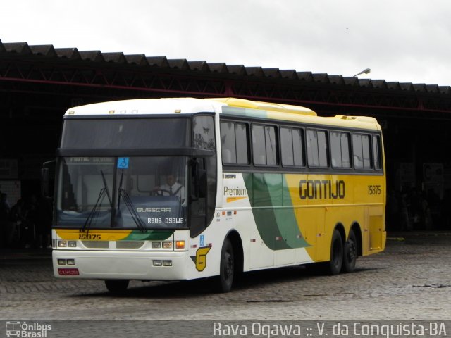 Empresa Gontijo de Transportes 15875 na cidade de Vitória da Conquista, Bahia, Brasil, por Rava Ogawa. ID da foto: 2298382.