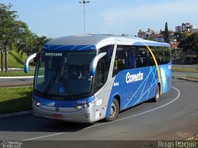 Viação Cometa 11239 na cidade de Americana, São Paulo, Brasil, por Ruan Roque. ID da foto: 2297631.