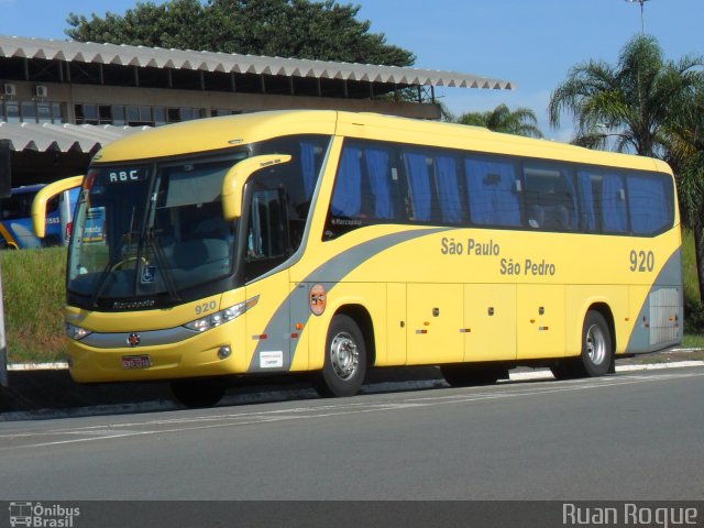 Viação São Paulo São Pedro 920 na cidade de Americana, São Paulo, Brasil, por Ruan Roque. Número da foto: #2297627.