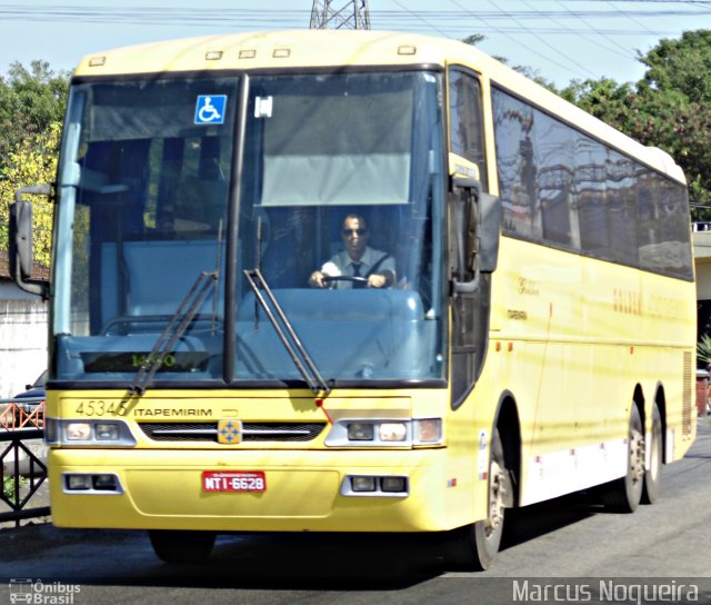 Viação Itapemirim 45345 na cidade de Volta Redonda, Rio de Janeiro, Brasil, por Marcus Nogueira . Número da foto: #2298006.