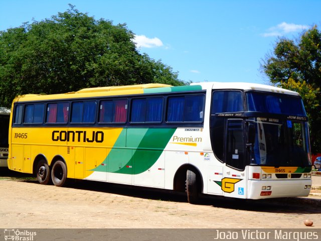 Empresa Gontijo de Transportes 11465 na cidade de São Francisco, Minas Gerais, Brasil, por João Victor Marques. Número da foto: #2298493.
