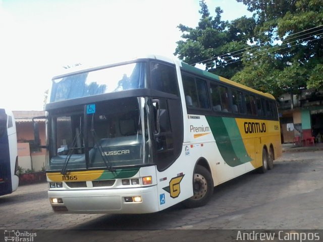 Empresa Gontijo de Transportes 11365 na cidade de Pirapora, Minas Gerais, Brasil, por Andrew Campos. ID da foto: 2297696.