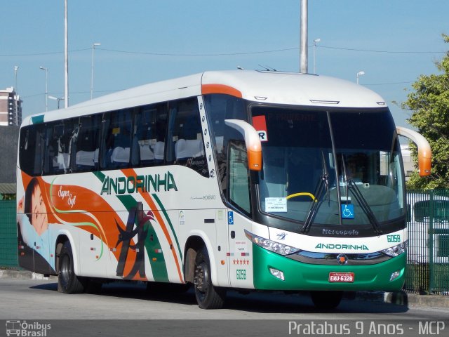 Empresa de Transportes Andorinha 6058 na cidade de São Paulo, São Paulo, Brasil, por Cristiano Soares da Silva. Número da foto: #2297922.