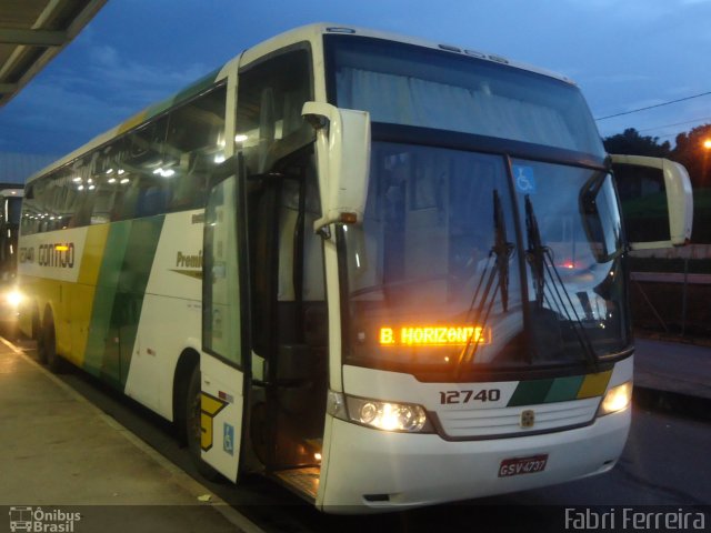 Empresa Gontijo de Transportes 12740 na cidade de Belo Horizonte, Minas Gerais, Brasil, por Fabri Ferreira. Número da foto: #2298752.