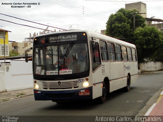 Viação Cordial Transportes e Turismo 737 na cidade de Guarapari, Espírito Santo, Brasil, por Antonio Carlos Fernandes. ID da foto: 2298698.