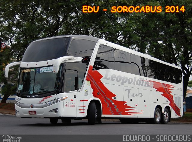 Leopoldina Turismo 6000 na cidade de São Paulo, São Paulo, Brasil, por EDUARDO - SOROCABUS. Número da foto: #2297943.