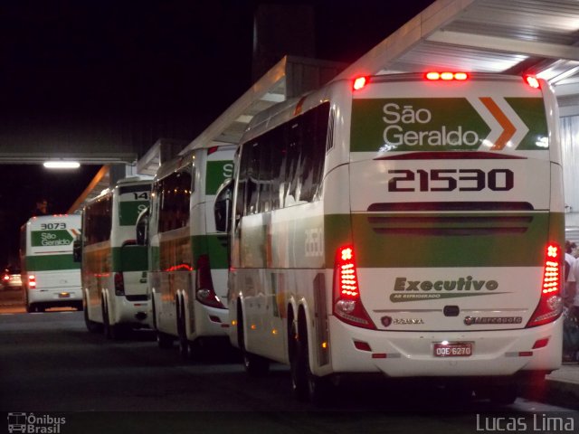 Cia. São Geraldo de Viação 21530 na cidade de Belo Horizonte, Minas Gerais, Brasil, por Lucas Lima. Número da foto: #2301069.