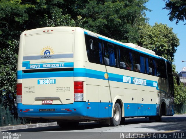Viação Novo Horizonte 1034011 na cidade de São Paulo, São Paulo, Brasil, por Cristiano Soares da Silva. Número da foto: #2301036.