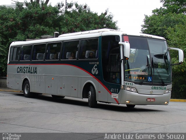 Expresso Cristália 4111 na cidade de São Paulo, São Paulo, Brasil, por André Luiz Gomes de Souza. ID da foto: 2299952.