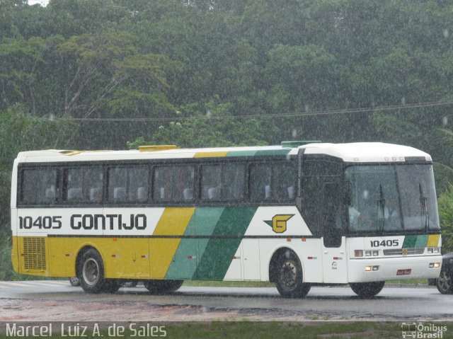 Empresa Gontijo de Transportes 10405 na cidade de Porto Seguro, Bahia, Brasil, por Marcel  Sales. ID da foto: 2300386.