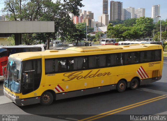 Viação Itapemirim 45263 na cidade de Ribeirão Preto, São Paulo, Brasil, por Marcio Freitas. ID da foto: 2300480.