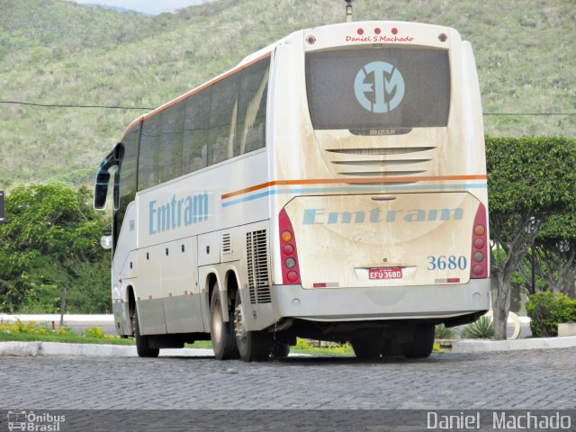 Emtram 3680 na cidade de Jequié, Bahia, Brasil, por Daniel  Machado. Número da foto: #2302214.