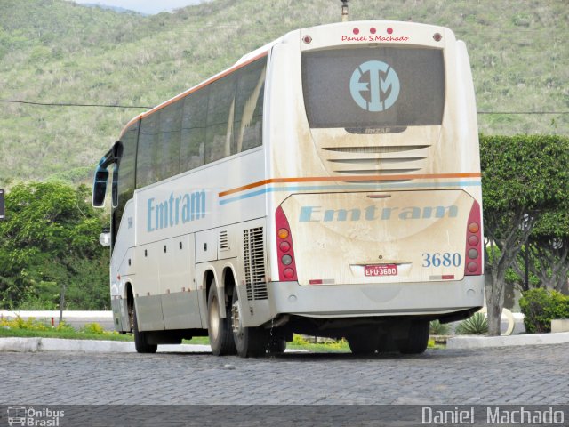 Emtram 3680 na cidade de Jequié, Bahia, Brasil, por Daniel  Machado. ID da foto: 2302214.